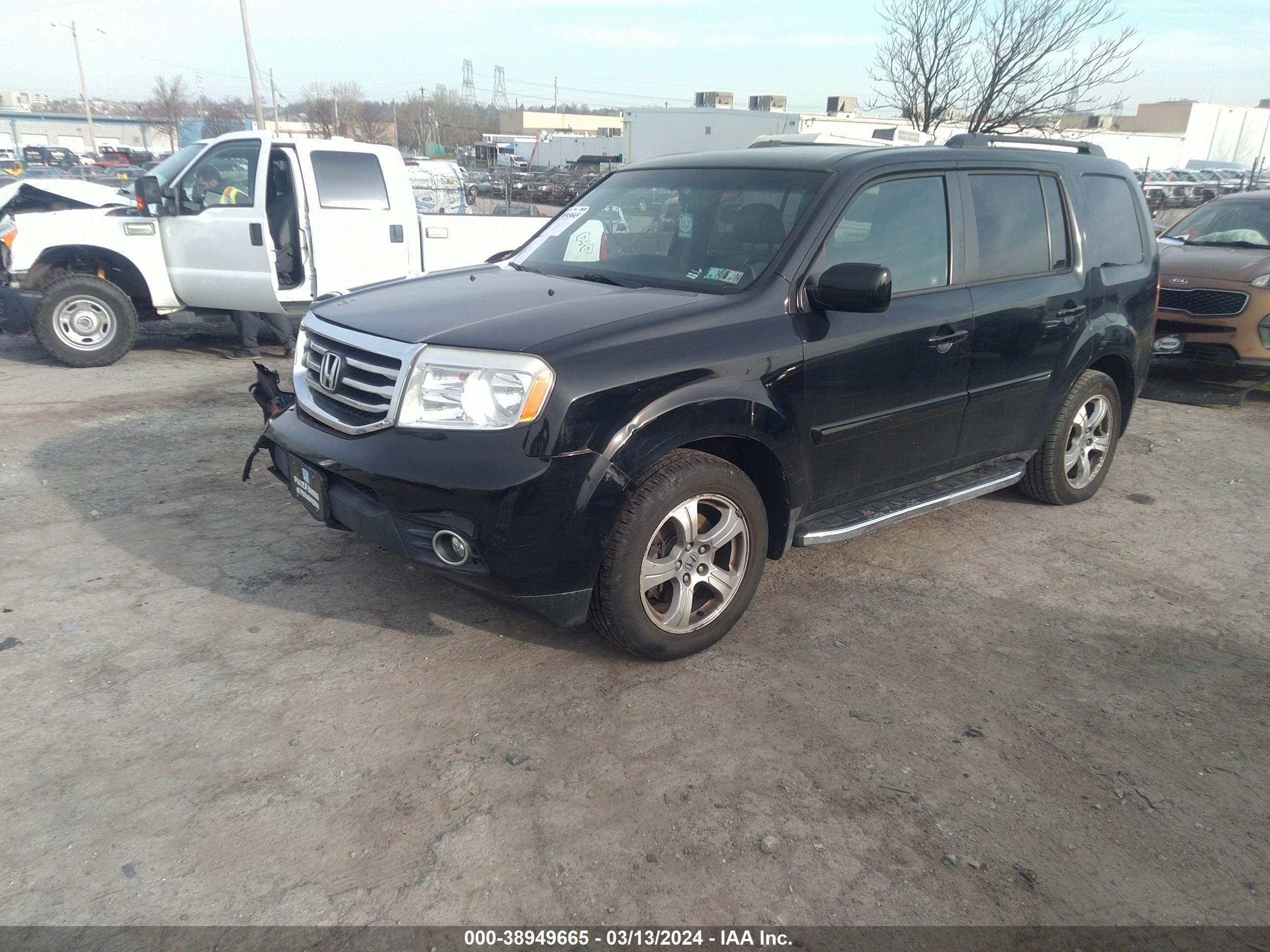 Photo 1 VIN: 5FNYF4H58CB012489 - HONDA PILOT 