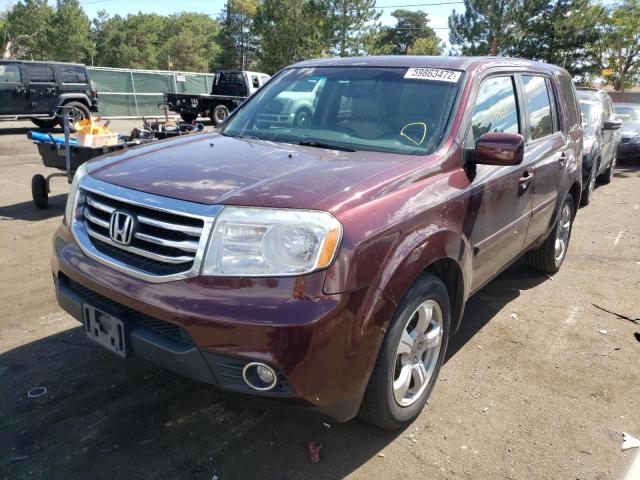 Photo 1 VIN: 5FNYF4H58EB052283 - HONDA PILOT EXL 