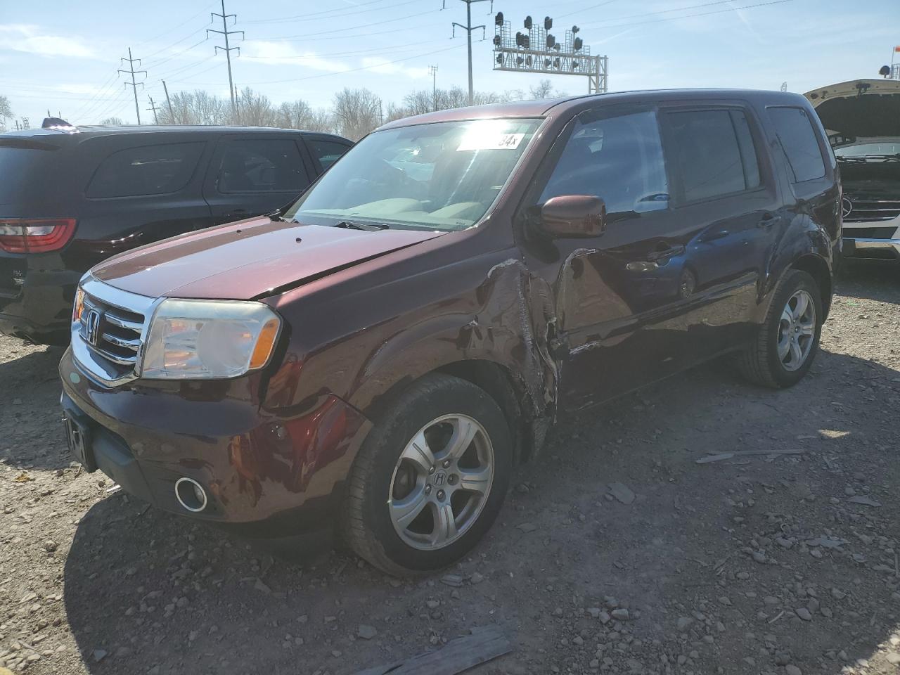 Photo 0 VIN: 5FNYF4H58FB038112 - HONDA PILOT 