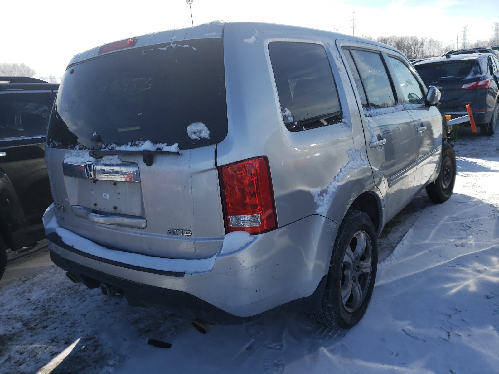 Photo 3 VIN: 5FNYF4H59CB041662 - HONDA PILOT 