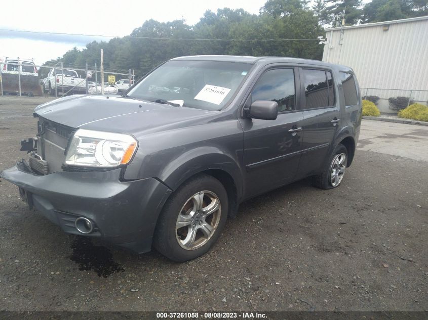 Photo 1 VIN: 5FNYF4H59CB073849 - HONDA PILOT 