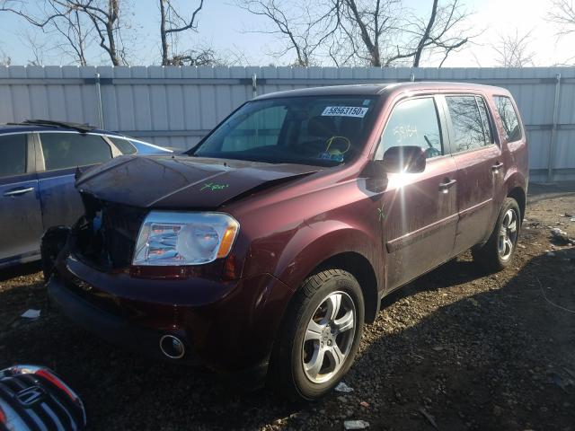 Photo 1 VIN: 5FNYF4H59DB059211 - HONDA PILOT EXL 