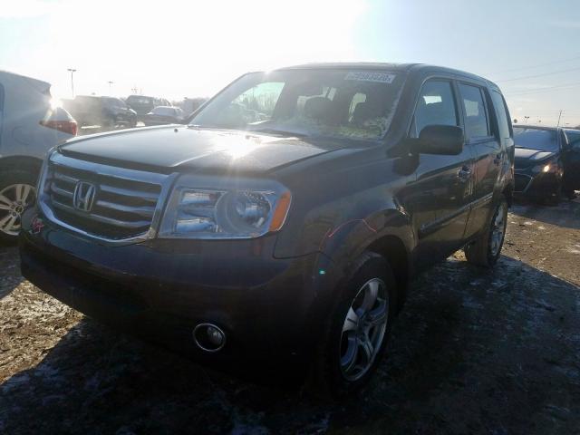 Photo 1 VIN: 5FNYF4H59FB059521 - HONDA PILOT EXL 