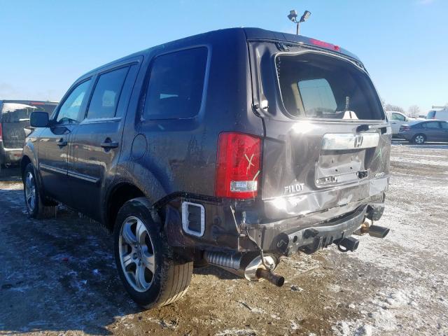 Photo 2 VIN: 5FNYF4H59FB059521 - HONDA PILOT EXL 