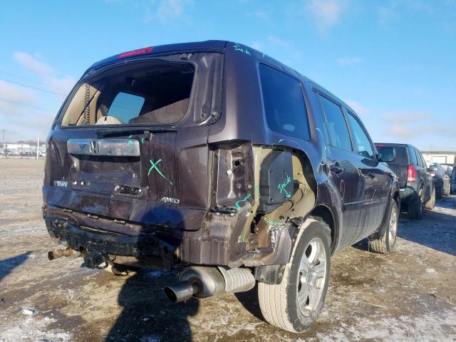 Photo 3 VIN: 5FNYF4H59FB059521 - HONDA PILOT EXL 