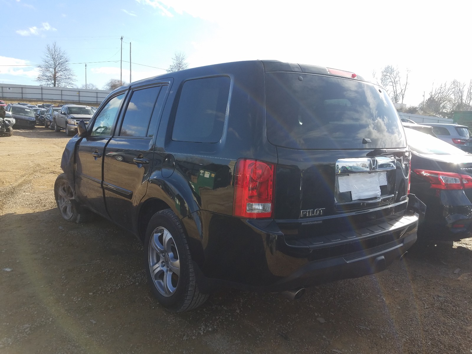 Photo 2 VIN: 5FNYF4H60EB015933 - HONDA PILOT EXL 