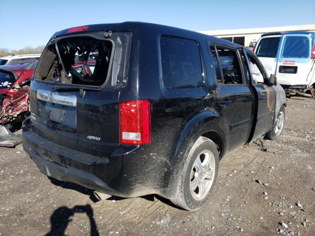 Photo 3 VIN: 5FNYF4H64FB044854 - HONDA PILOT EXL 