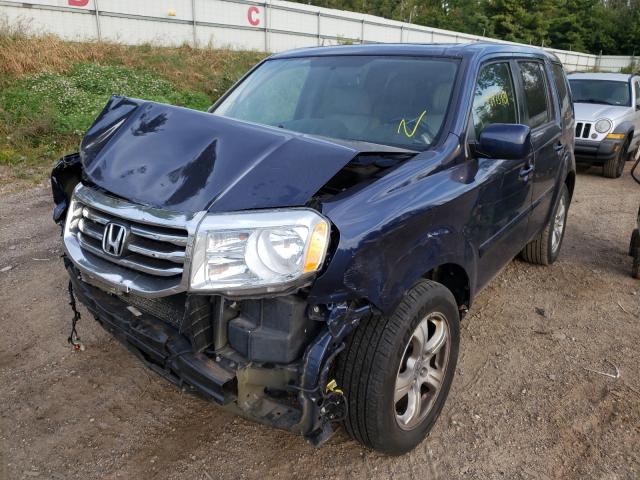 Photo 1 VIN: 5FNYF4H65FB027710 - HONDA PILOT EXL 