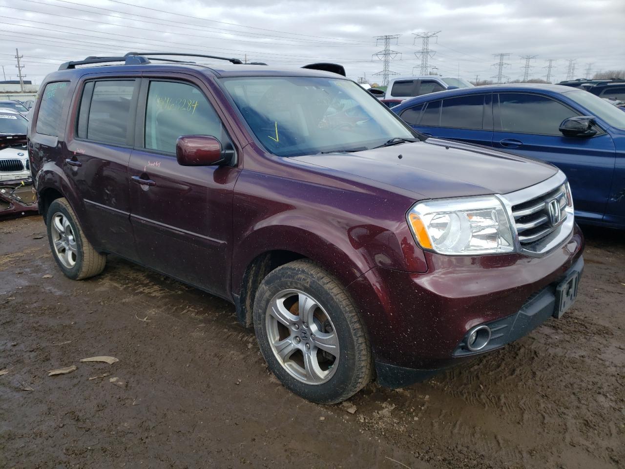 Photo 3 VIN: 5FNYF4H65FB070153 - HONDA PILOT 