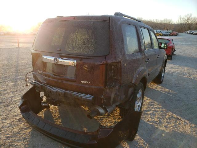 Photo 3 VIN: 5FNYF4H67BB081035 - HONDA PILOT EXL 