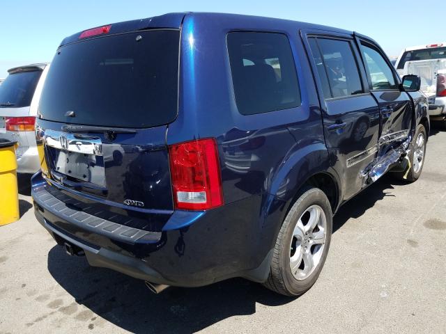 Photo 3 VIN: 5FNYF4H72DB020252 - HONDA PILOT EXLN 