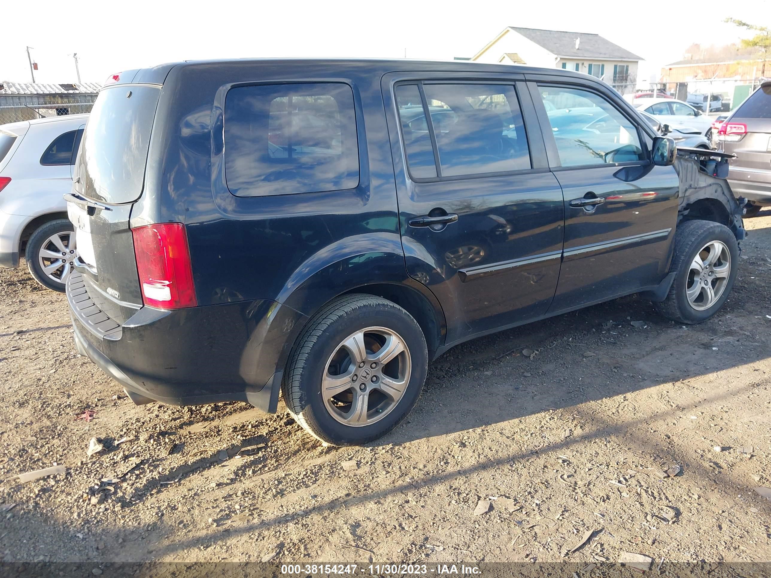 Photo 3 VIN: 5FNYF4H72DB061464 - HONDA PILOT 