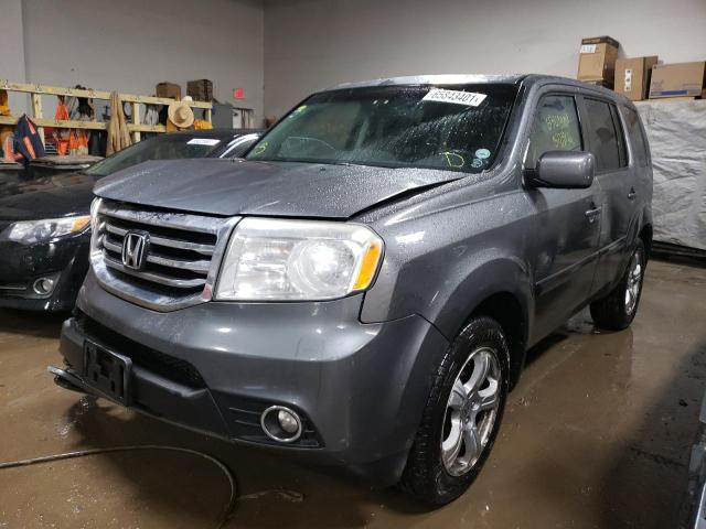 Photo 1 VIN: 5FNYF4H75CB030482 - HONDA PILOT EXLN 