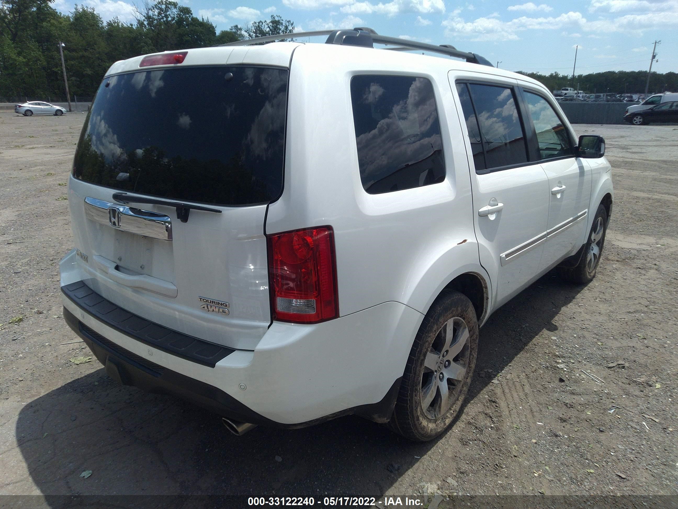 Photo 3 VIN: 5FNYF4H90CB055386 - HONDA PILOT 