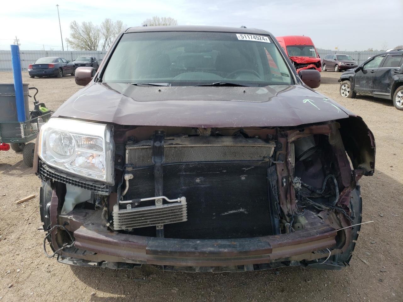 Photo 4 VIN: 5FNYF4H90FB026815 - HONDA PILOT 