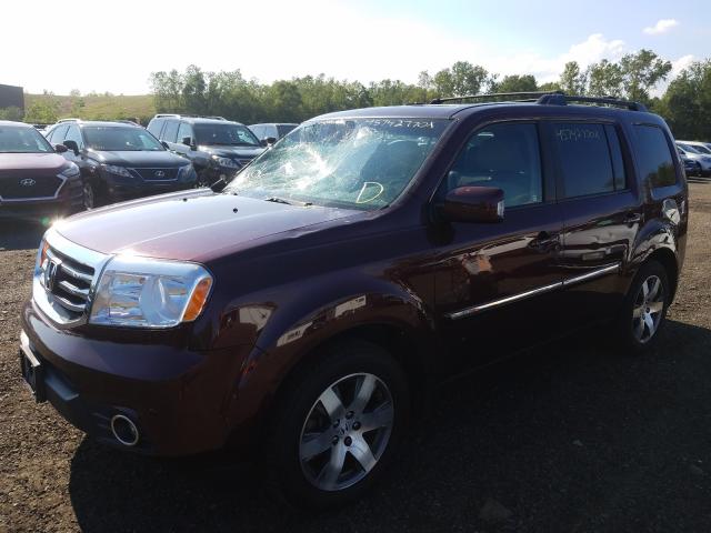 Photo 1 VIN: 5FNYF4H90FB040312 - HONDA PILOT TOUR 