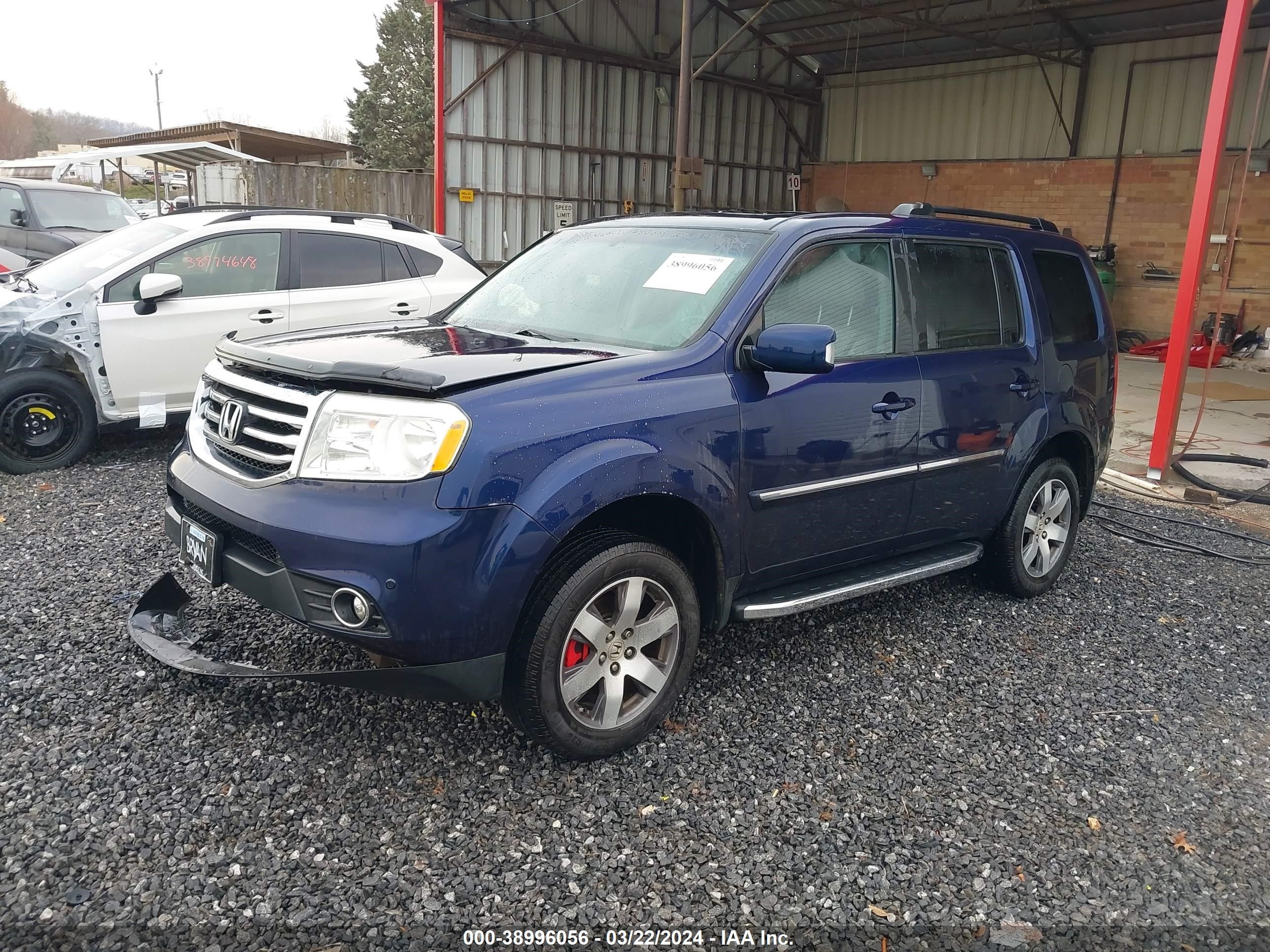 Photo 1 VIN: 5FNYF4H91DB007140 - HONDA PILOT 