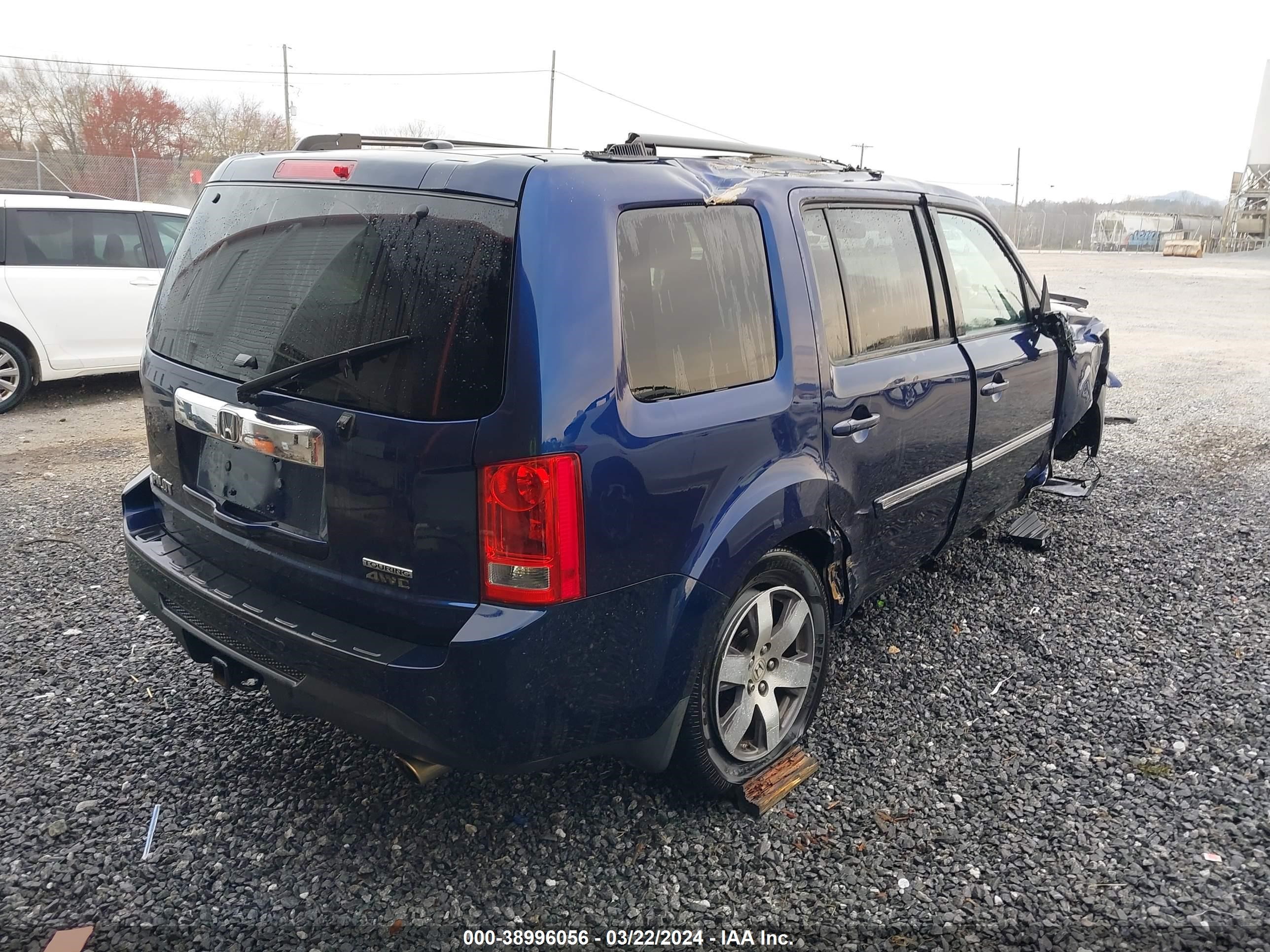 Photo 3 VIN: 5FNYF4H91DB007140 - HONDA PILOT 