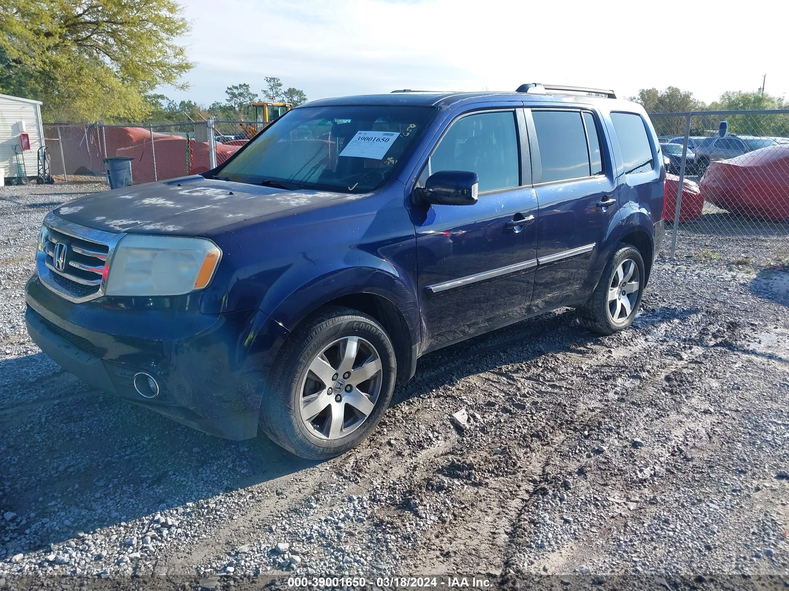 Photo 1 VIN: 5FNYF4H92EB019234 - HONDA PILOT 