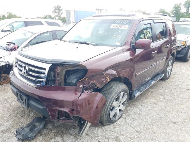 Photo 1 VIN: 5FNYF4H95DB047592 - HONDA PILOT TOUR 