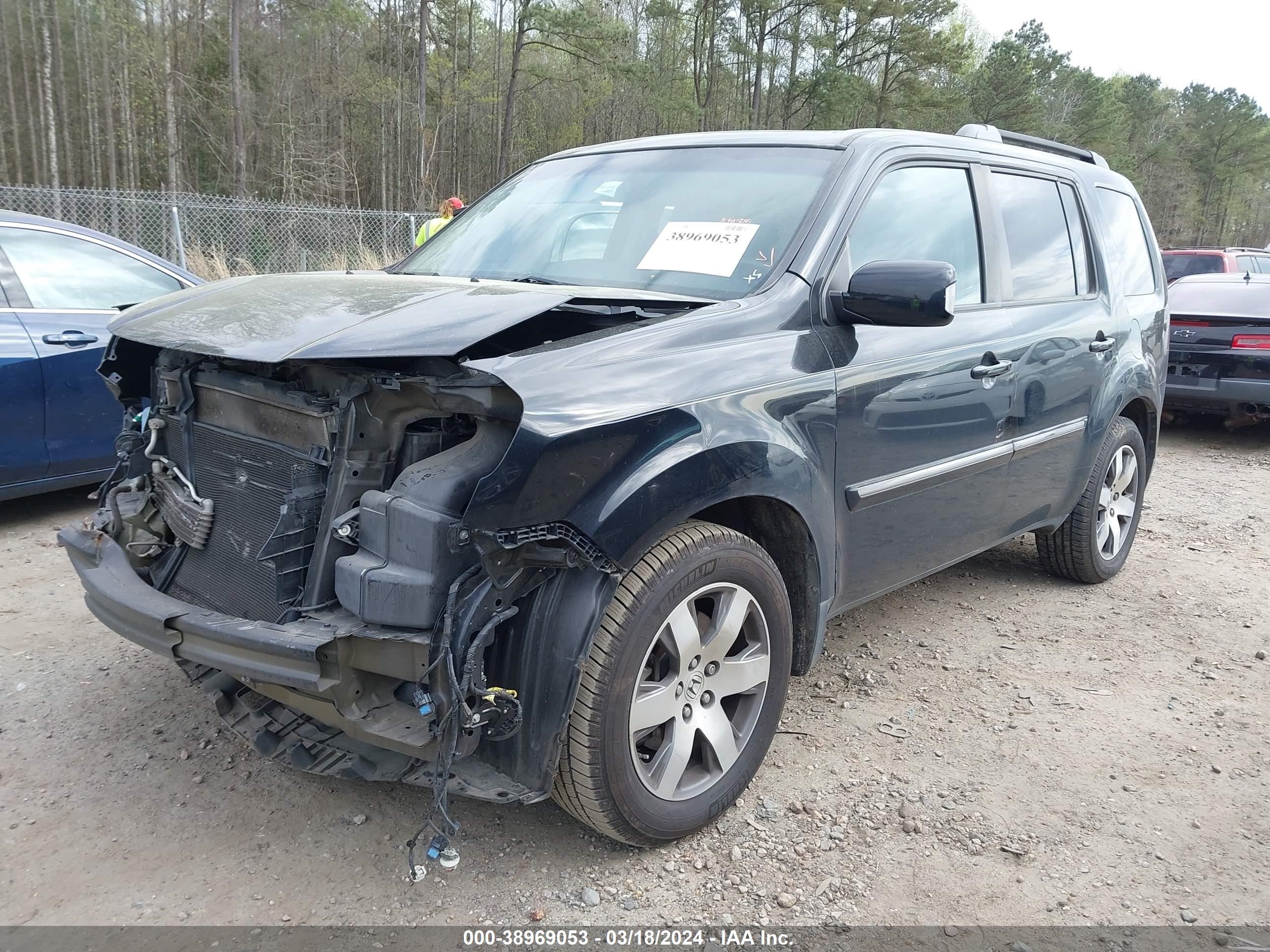 Photo 1 VIN: 5FNYF4H97FB073856 - HONDA PILOT 