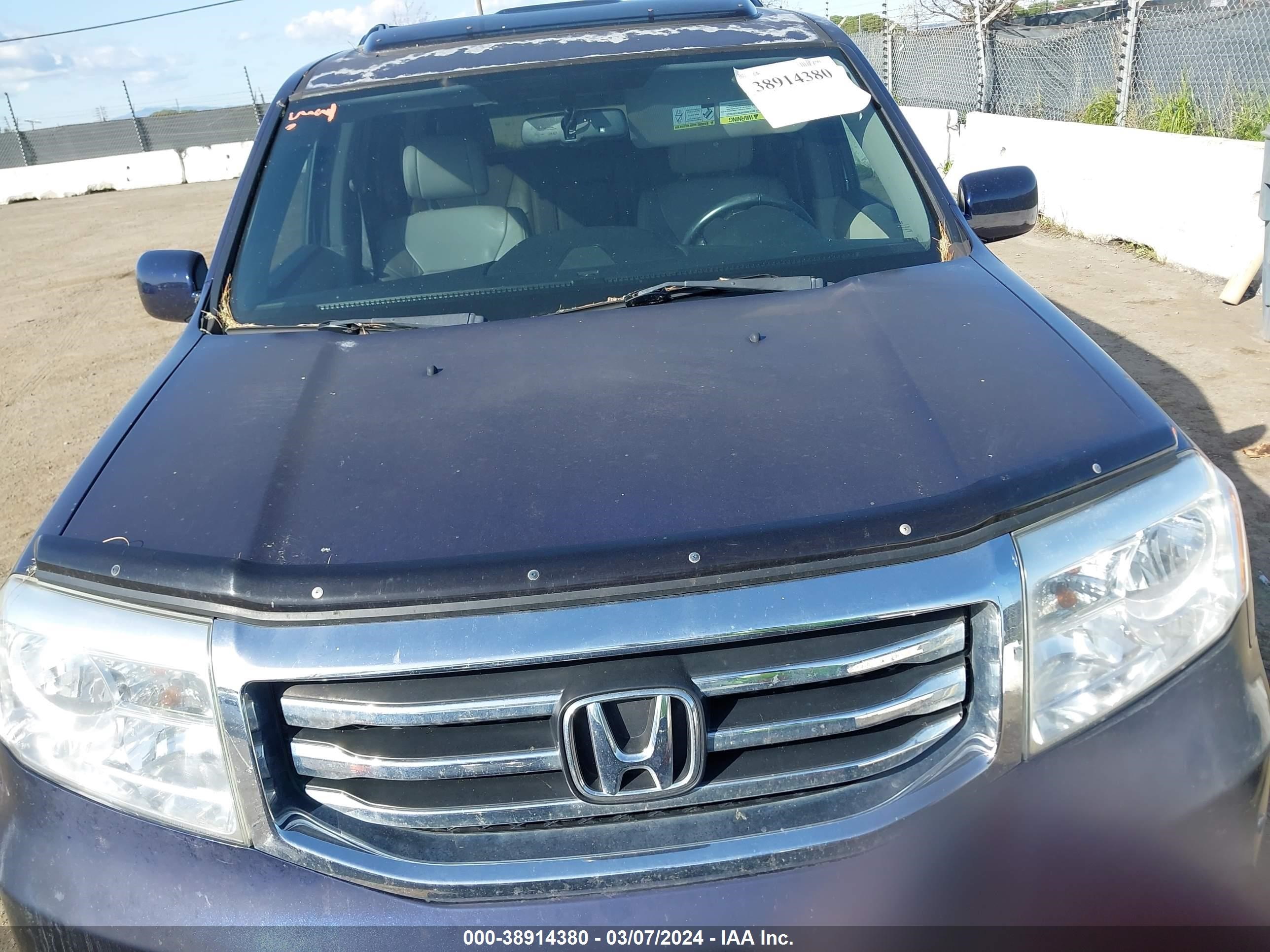 Photo 11 VIN: 5FNYF4H99DB007838 - HONDA PILOT 