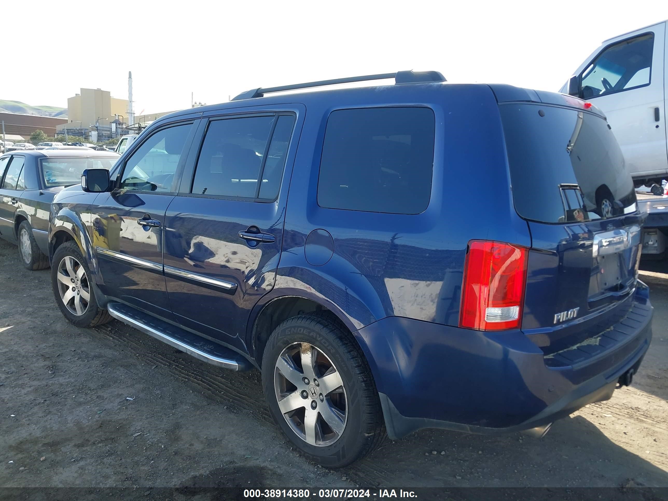 Photo 2 VIN: 5FNYF4H99DB007838 - HONDA PILOT 