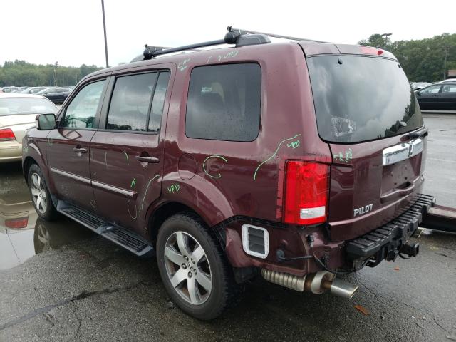 Photo 2 VIN: 5FNYF4H99DB072687 - HONDA PILOT TOUR 