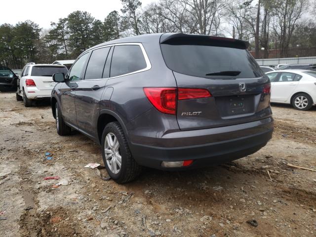 Photo 2 VIN: 5FNYF5H10GB030137 - HONDA PILOT LX 