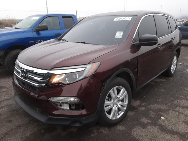 Photo 1 VIN: 5FNYF5H11GB008793 - HONDA PILOT LX 