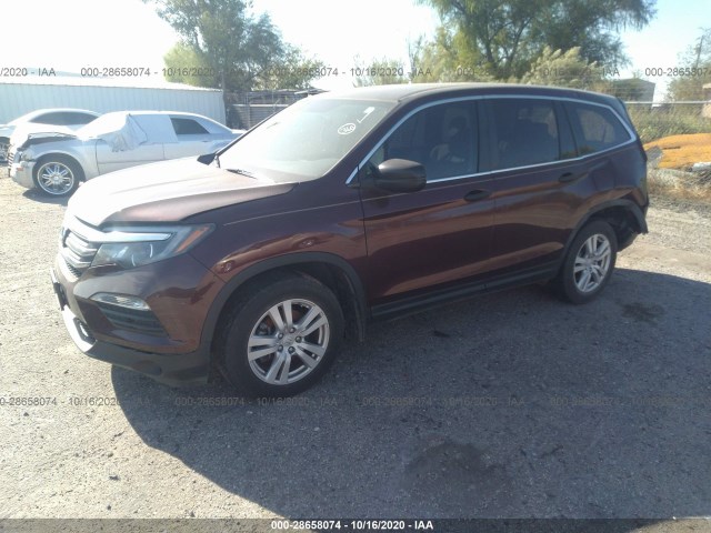 Photo 1 VIN: 5FNYF5H11GB010530 - HONDA PILOT 