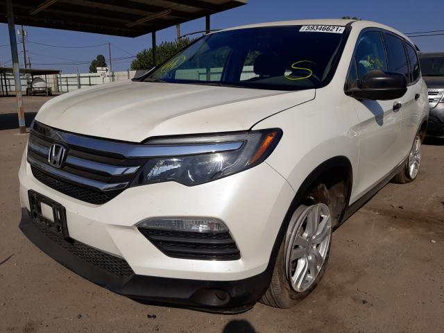 Photo 1 VIN: 5FNYF5H11HB005104 - HONDA PILOT LX 