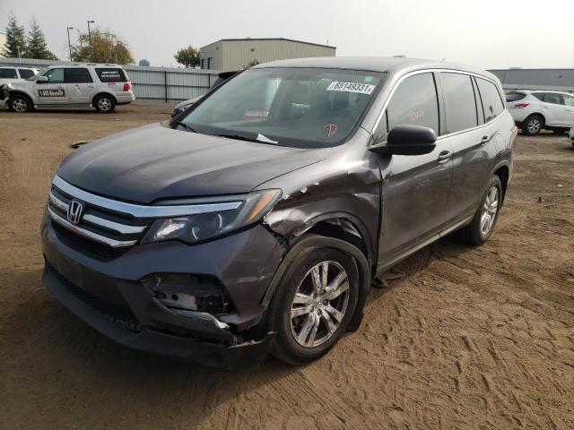 Photo 1 VIN: 5FNYF5H15HB032113 - HONDA PILOT LX 