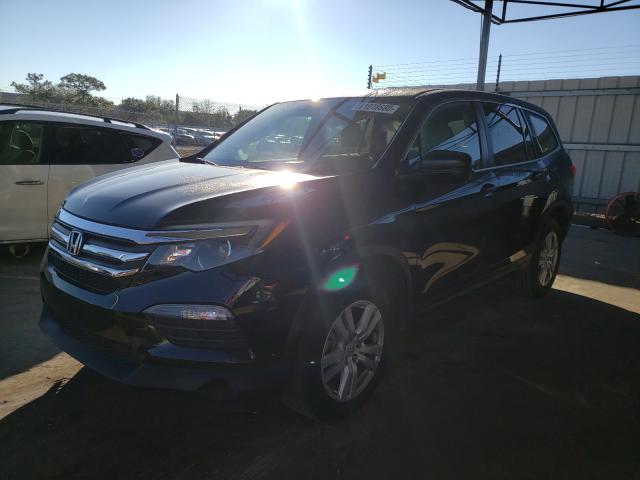 Photo 1 VIN: 5FNYF5H17HB029181 - HONDA PILOT LX 