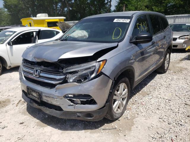 Photo 1 VIN: 5FNYF5H17HB047065 - HONDA PILOT LX 