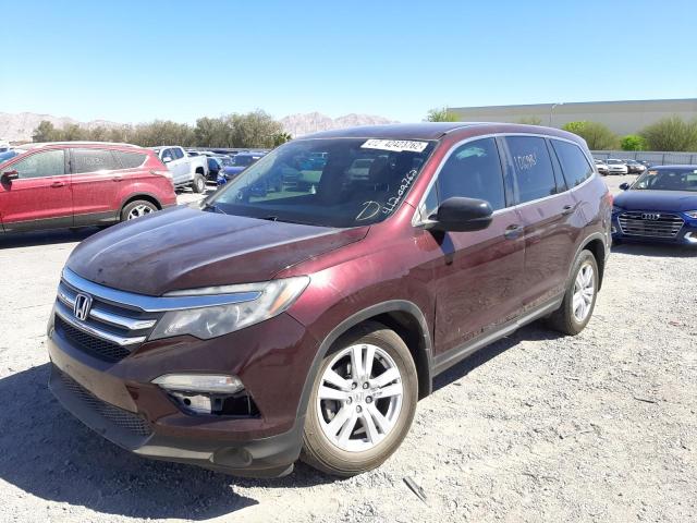 Photo 1 VIN: 5FNYF5H18GB002781 - HONDA PILOT LX 