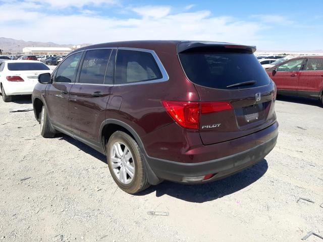 Photo 2 VIN: 5FNYF5H18GB002781 - HONDA PILOT LX 