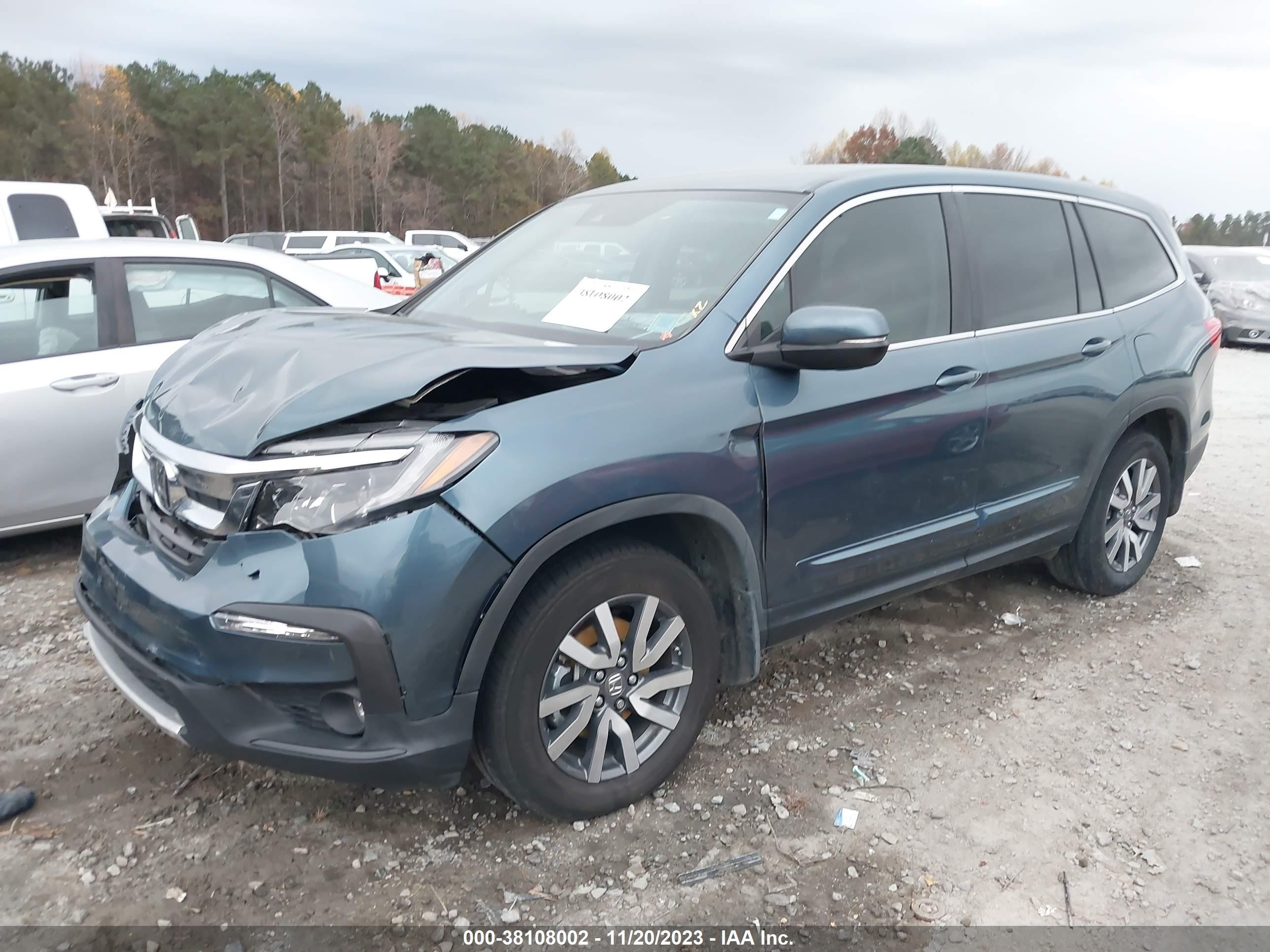 Photo 1 VIN: 5FNYF5H34MB010017 - HONDA PILOT 