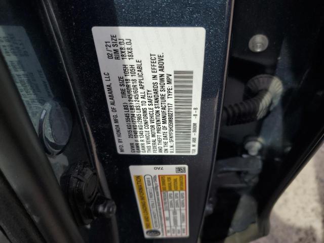 Photo 11 VIN: 5FNYF5H35MB027117 - HONDA PILOT EX 