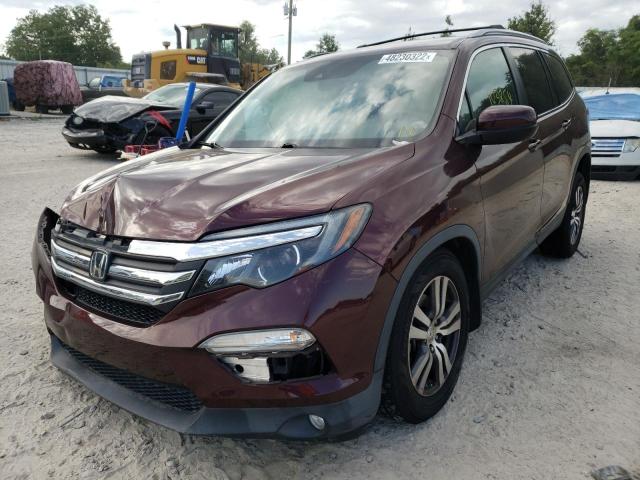 Photo 1 VIN: 5FNYF5H44HB008556 - HONDA PILOT EX 