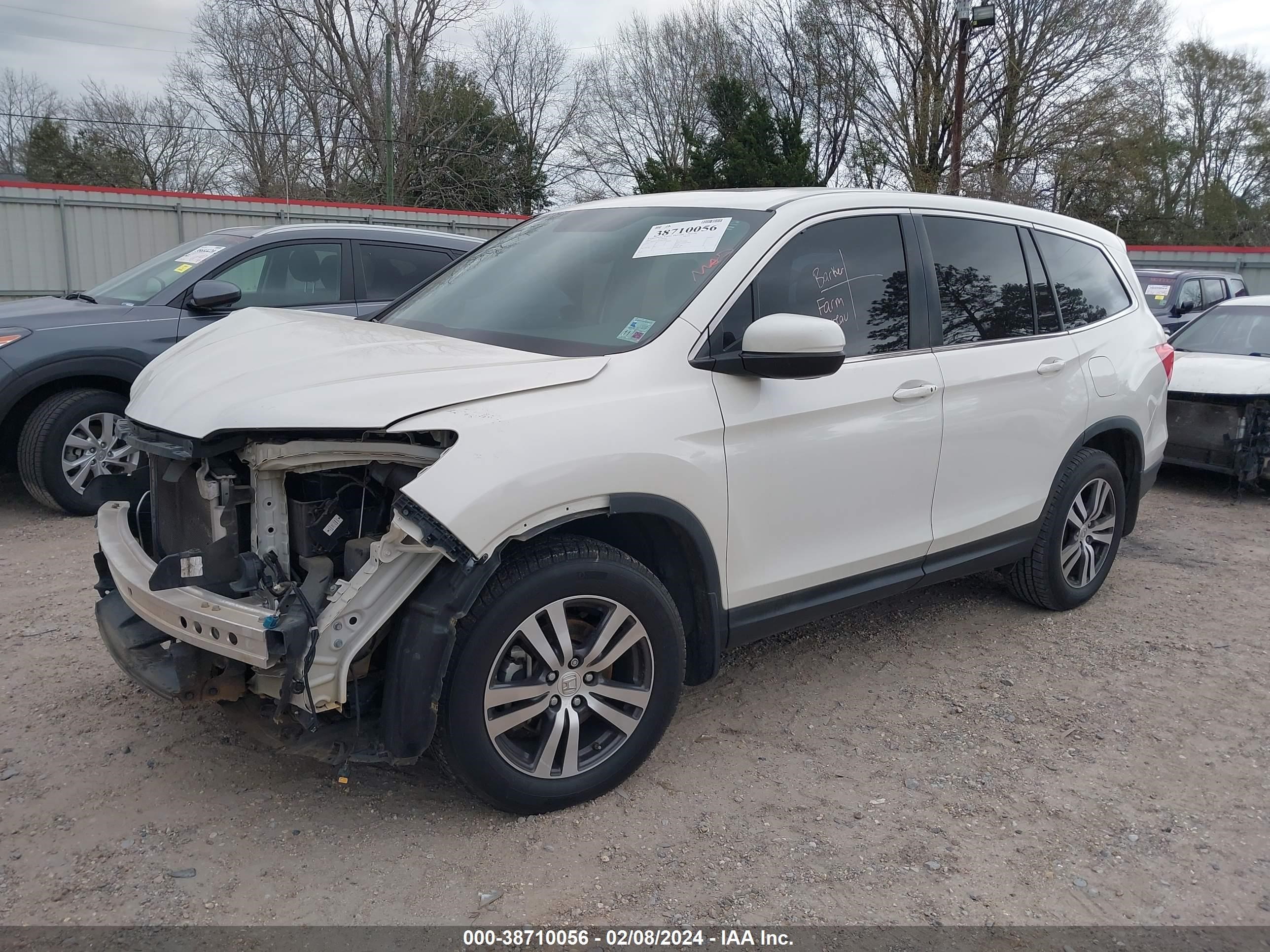 Photo 1 VIN: 5FNYF5H50HB016954 - HONDA PILOT 