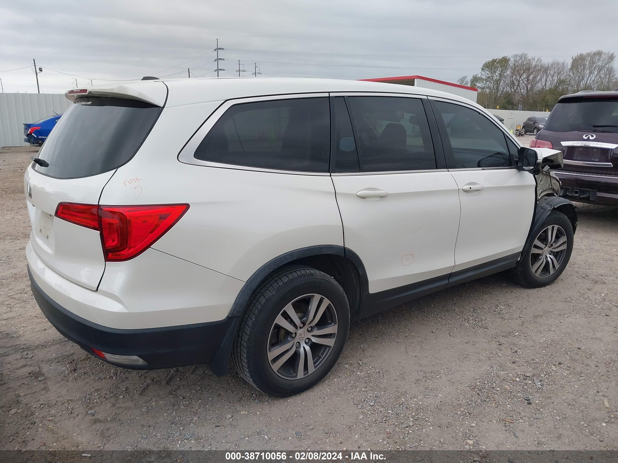 Photo 3 VIN: 5FNYF5H50HB016954 - HONDA PILOT 