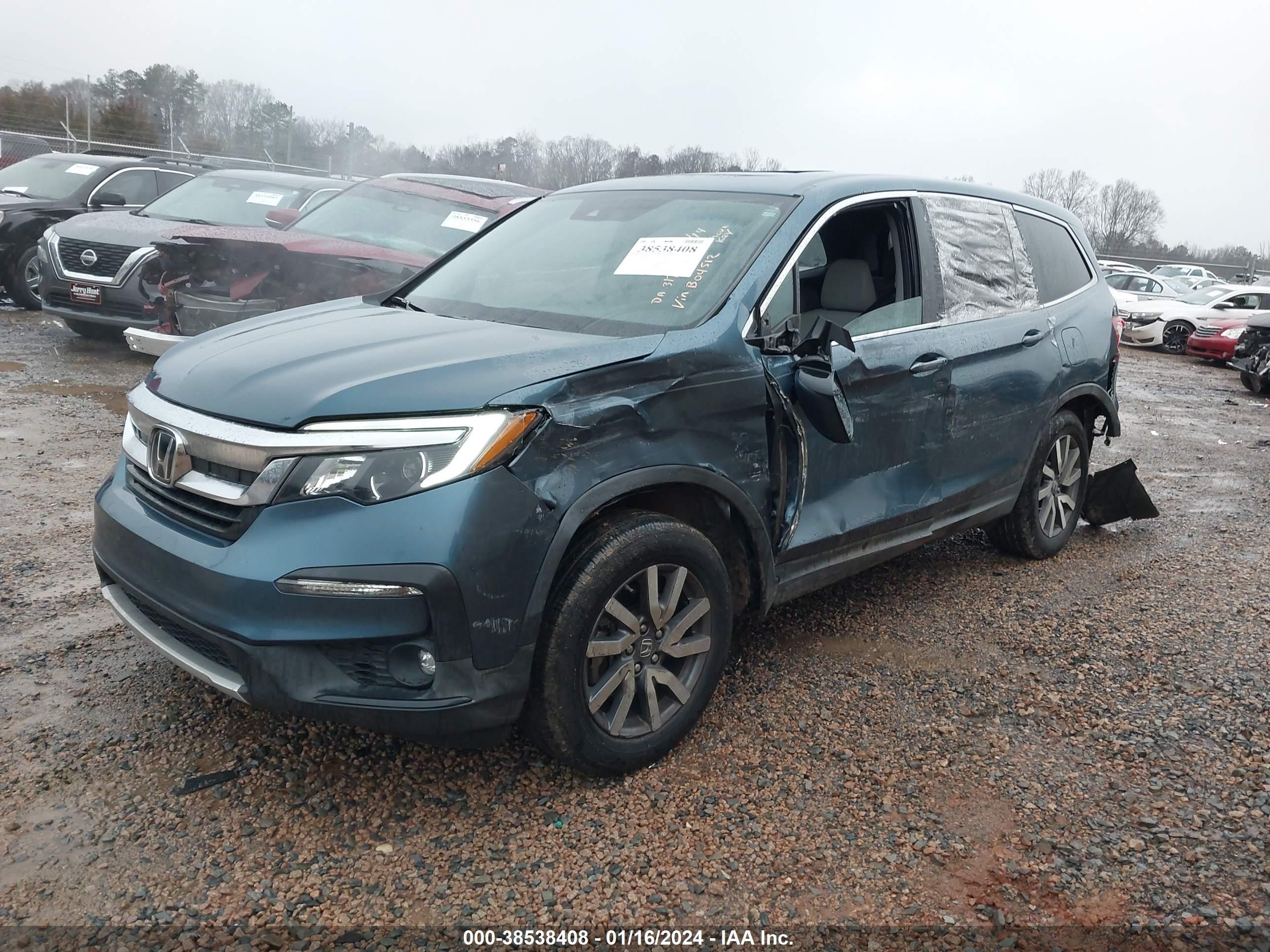 Photo 1 VIN: 5FNYF5H50KB042512 - HONDA PILOT 