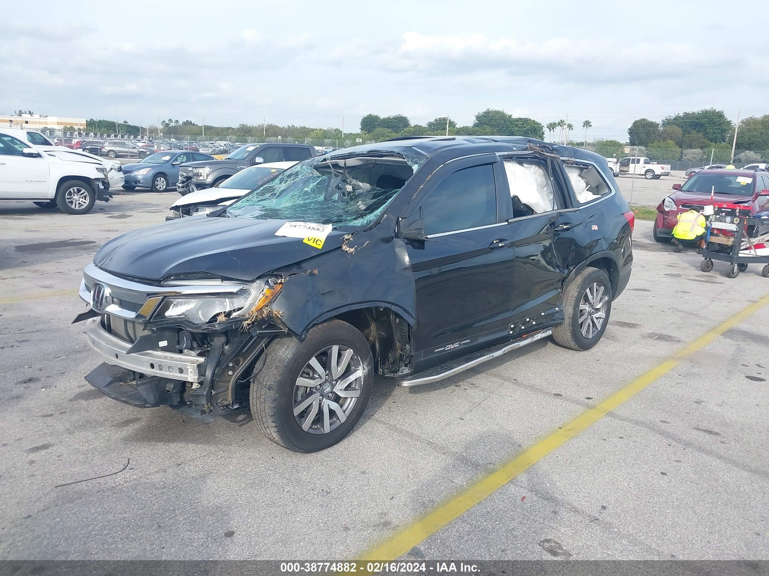 Photo 1 VIN: 5FNYF5H50LB014209 - HONDA PILOT 