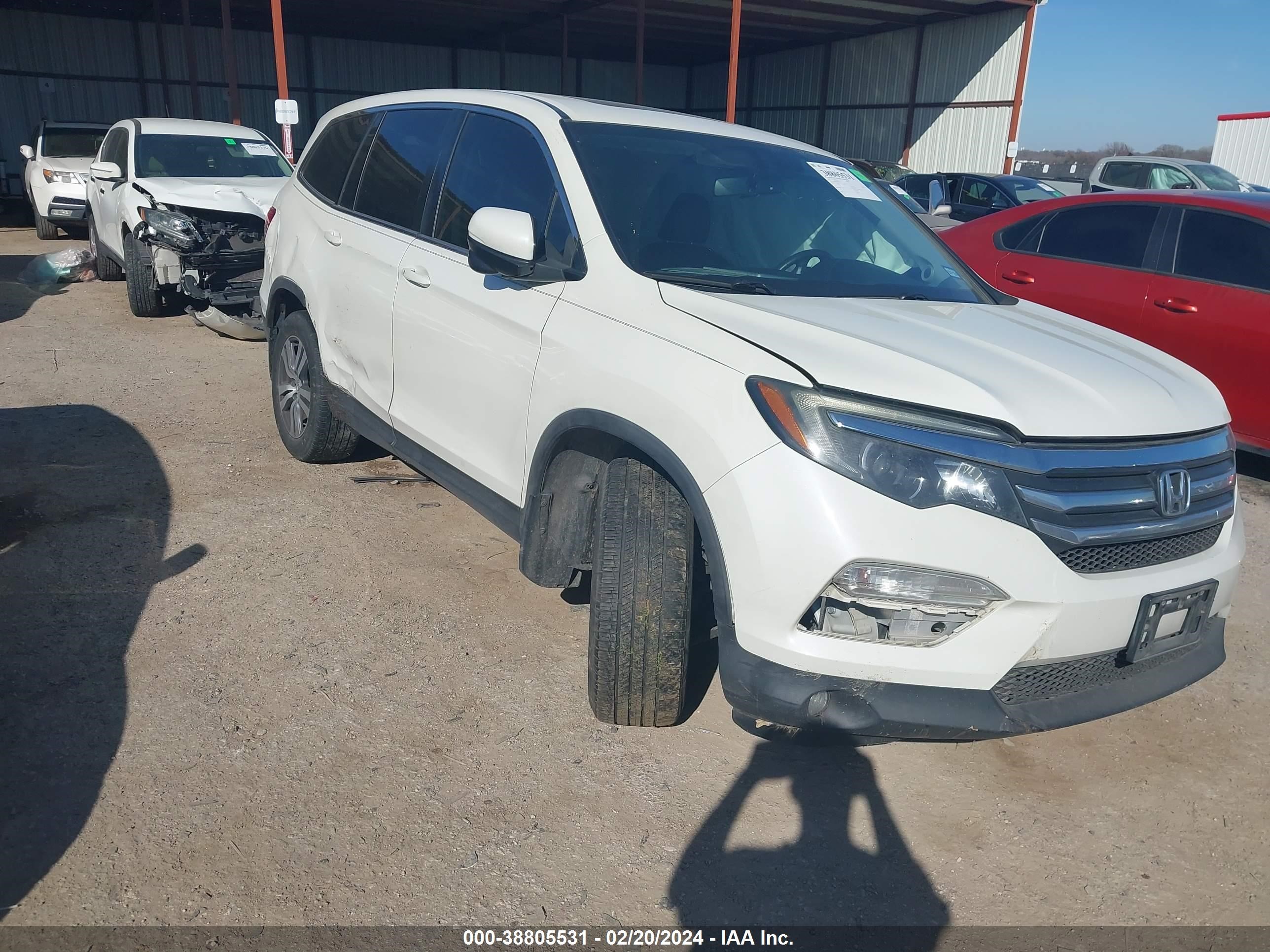 Photo 0 VIN: 5FNYF5H56HB036237 - HONDA PILOT 