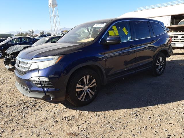 Photo 1 VIN: 5FNYF5H70GB012497 - HONDA PILOT EXLN 