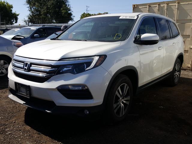 Photo 1 VIN: 5FNYF5H71HB005916 - HONDA PILOT EXLN 