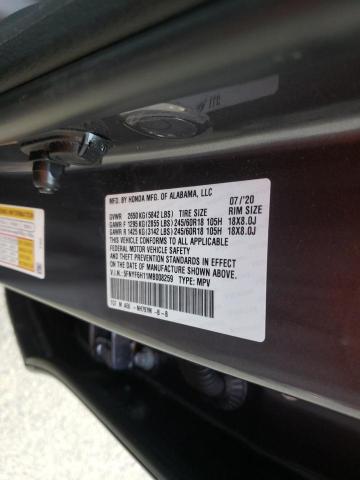 Photo 9 VIN: 5FNYF6H11MB008259 - HONDA PILOT LX 