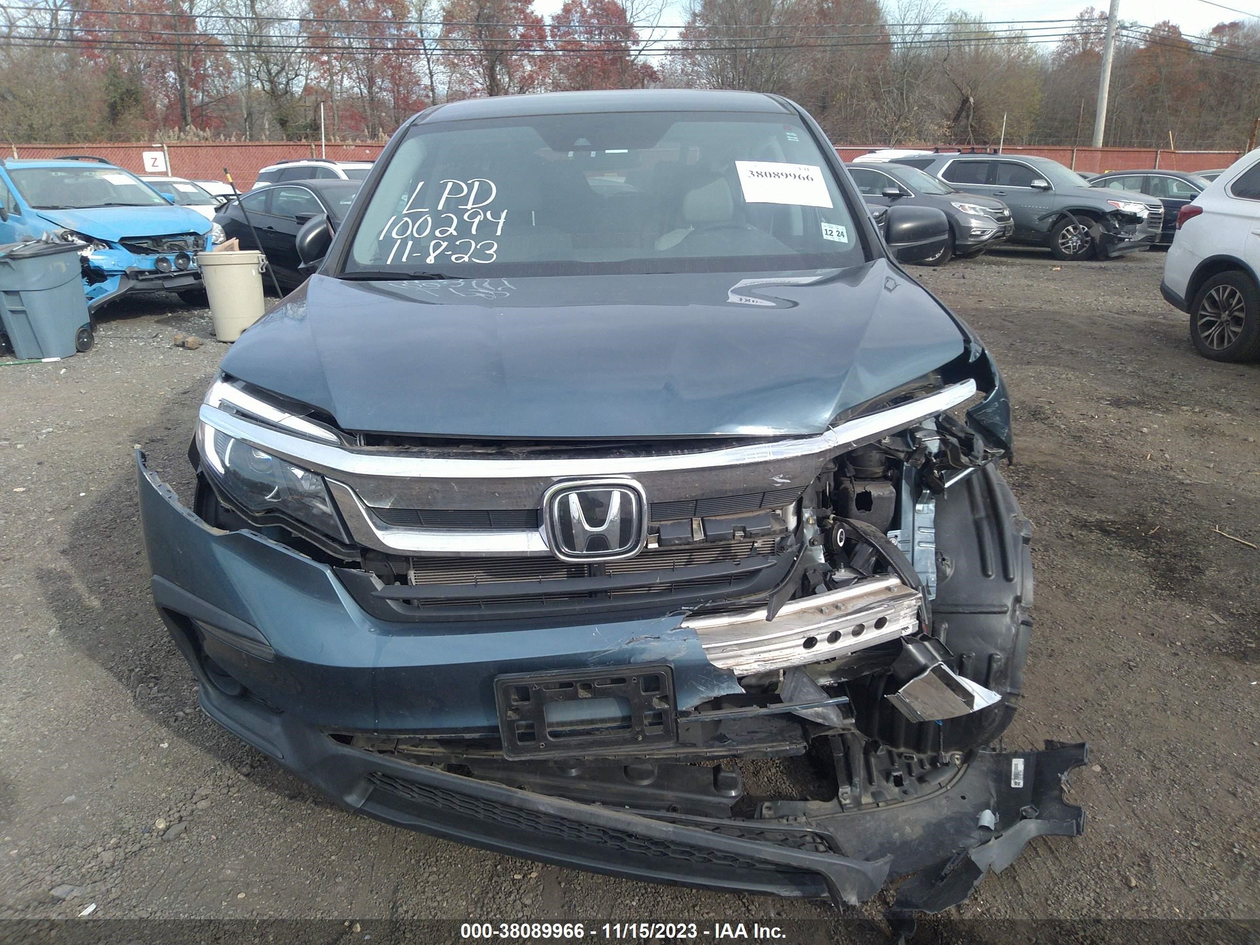 Photo 11 VIN: 5FNYF6H14KB090906 - HONDA PILOT 