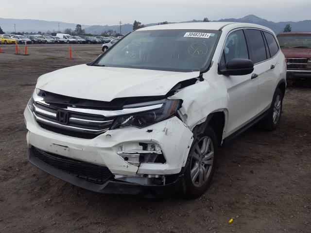 Photo 1 VIN: 5FNYF6H17GB038449 - HONDA PILOT LX 